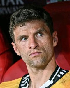 Thomas Muller with the Germany National Team