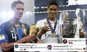 French Football Legend, Raphael Varane