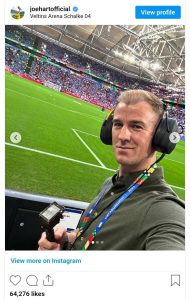 Manchester City and England Legend, Joe Hart