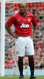 Quinton Fortune at Manchester United Charity game
