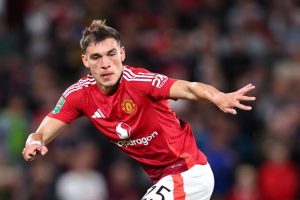Manuel Ugarte is a combative Defensive Midfielder