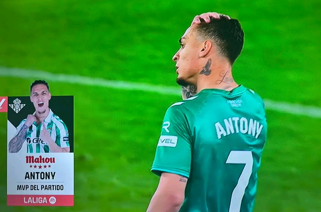 Antony said he sees his future at Manchester United when he left on loan for Real Betis