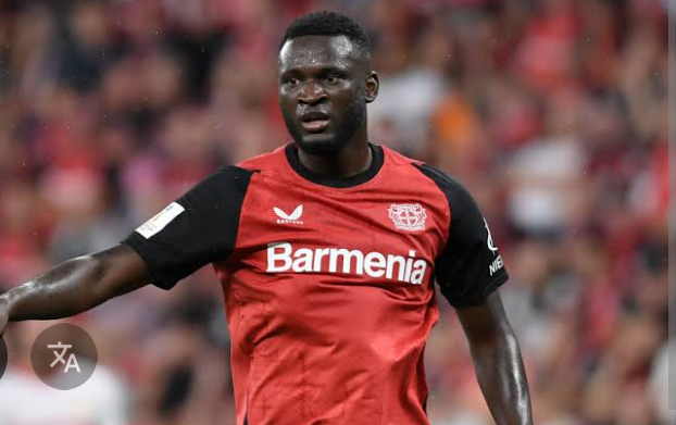Victor Boniface won the German League title with Bayer Leverkusen under Xabi Alonso last season