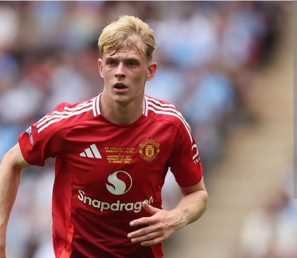 Manchester United defensive midfielder, Toby Collyer