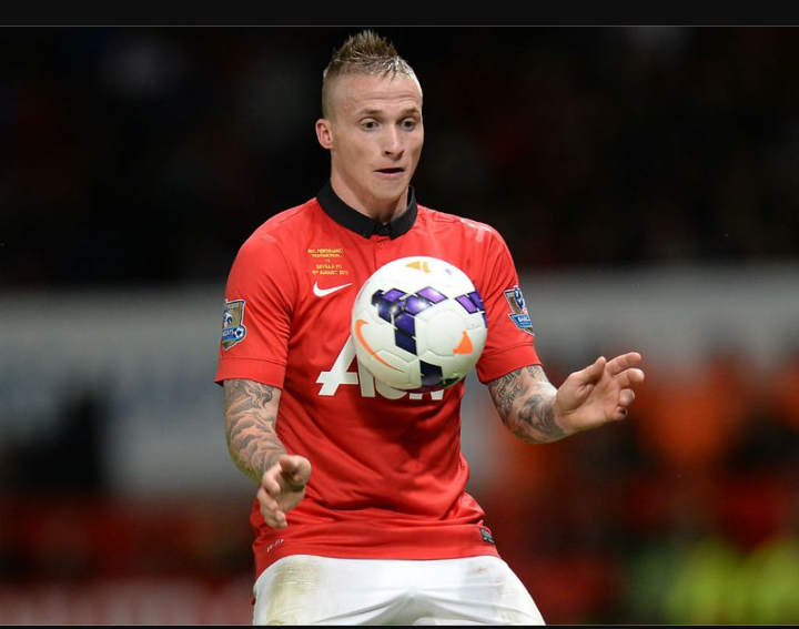 Alexander Buttner at Manchester United