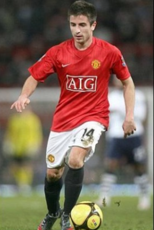 Zoran Tosic at Manchester United