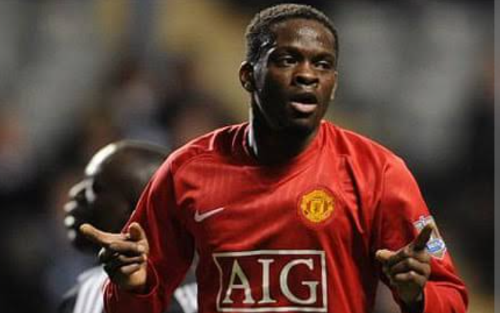 Louis Saha at Manchester United
