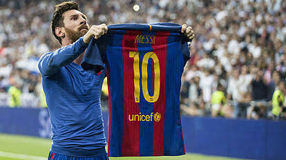 Messi's goal that day was his 500th goal for F.C Barcelona