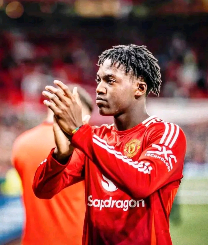 Manchester United midfielder, Kobbie Mainoo