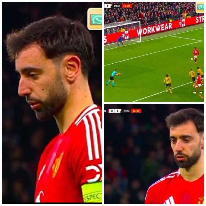 Bruno Fernandes scored an hattrick for Manchester United today