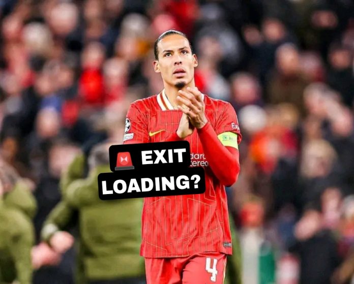 Van Dijk has been hinting at a potential Exit from Liverpool for a long time now