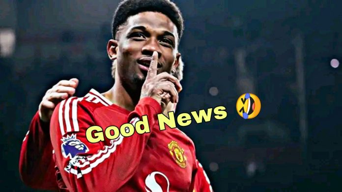 Good News as Amad Diallo is expected back soon