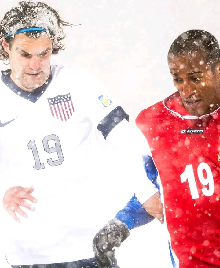 The match will go on to be one of the most unforgettable weather disrupted matches of all time