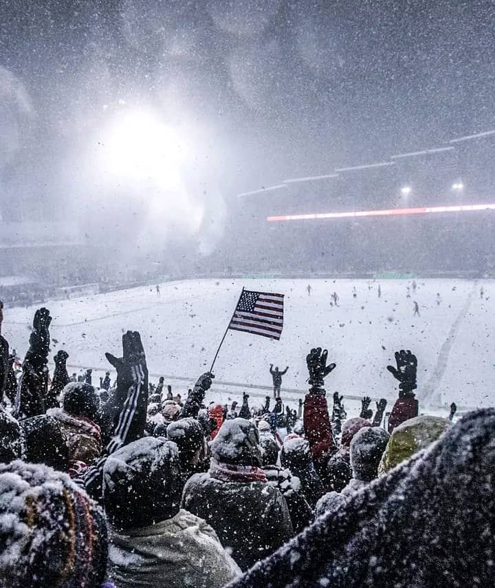 The fans were faithful, they kept cheering on till the last minute