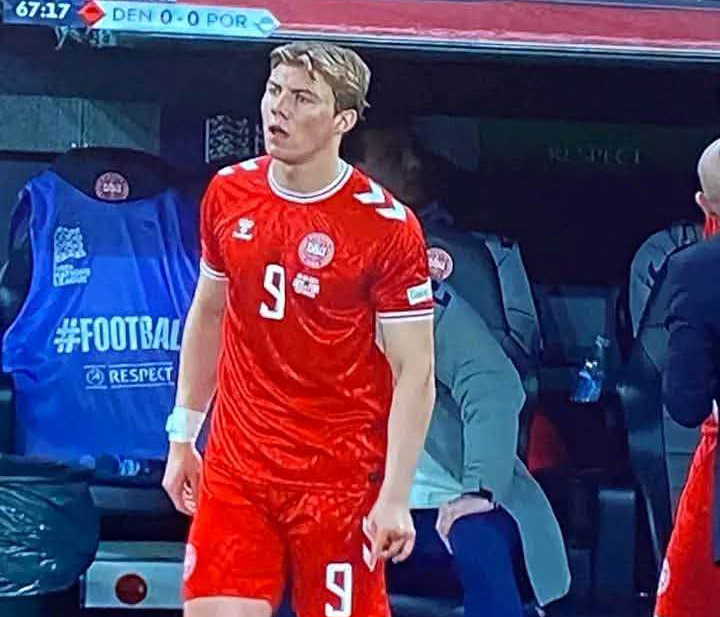 Højlund scored the only goal of the match