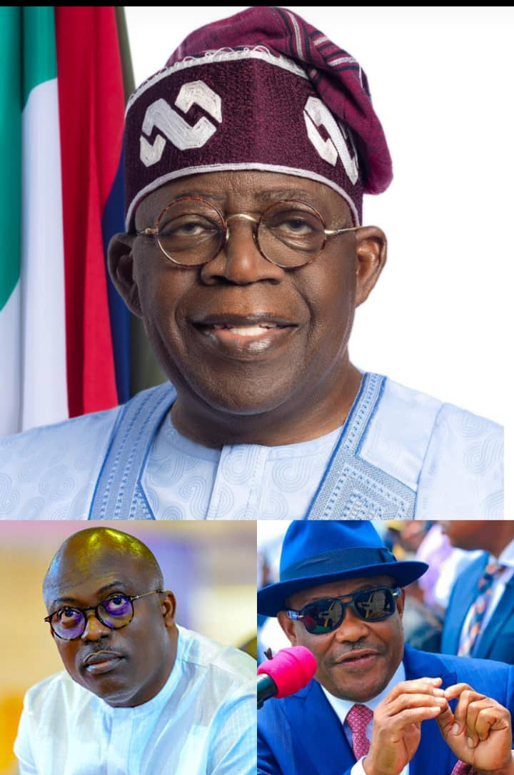 Wike, Tinubu and Fubara