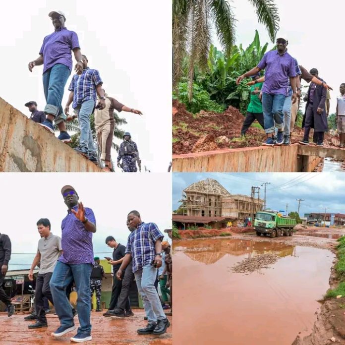 Governor Okphebalo insists that major road constructions are going to go down in Edo North in a matter of days