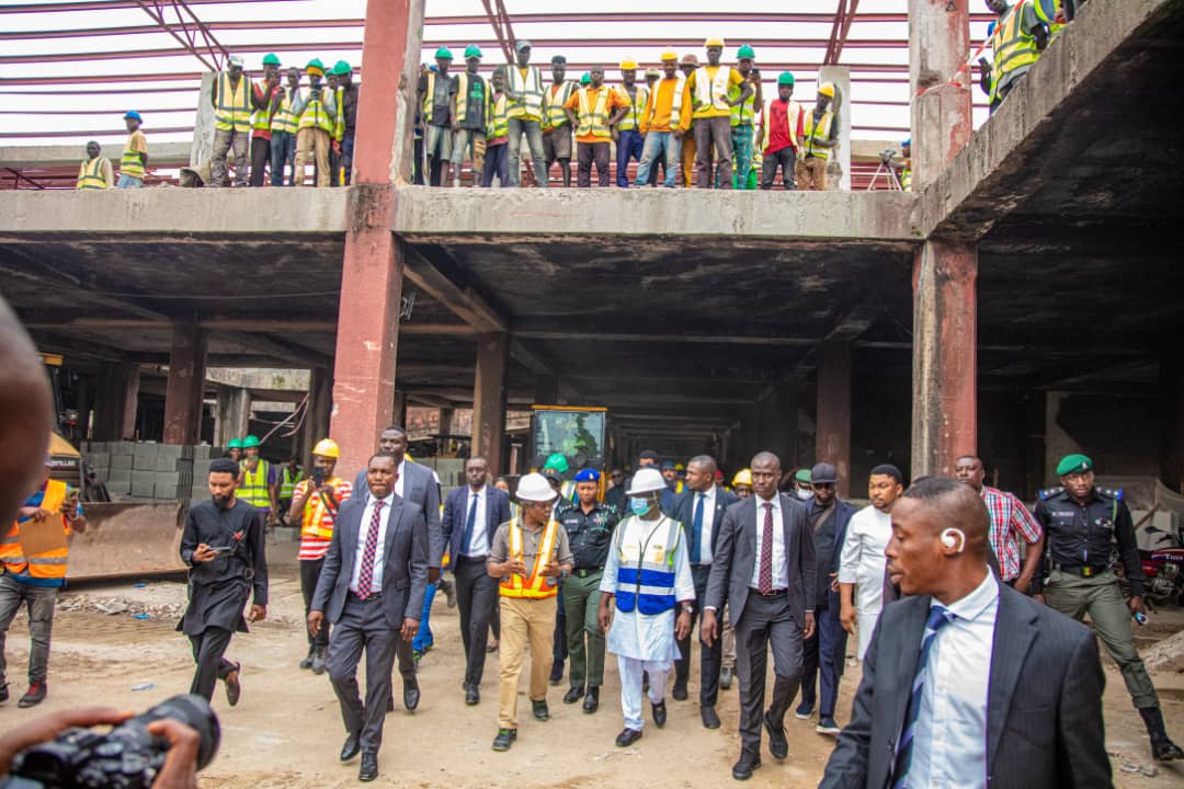 The People of Edo State rejoiced over the ongoing renovation work at Oba Market 